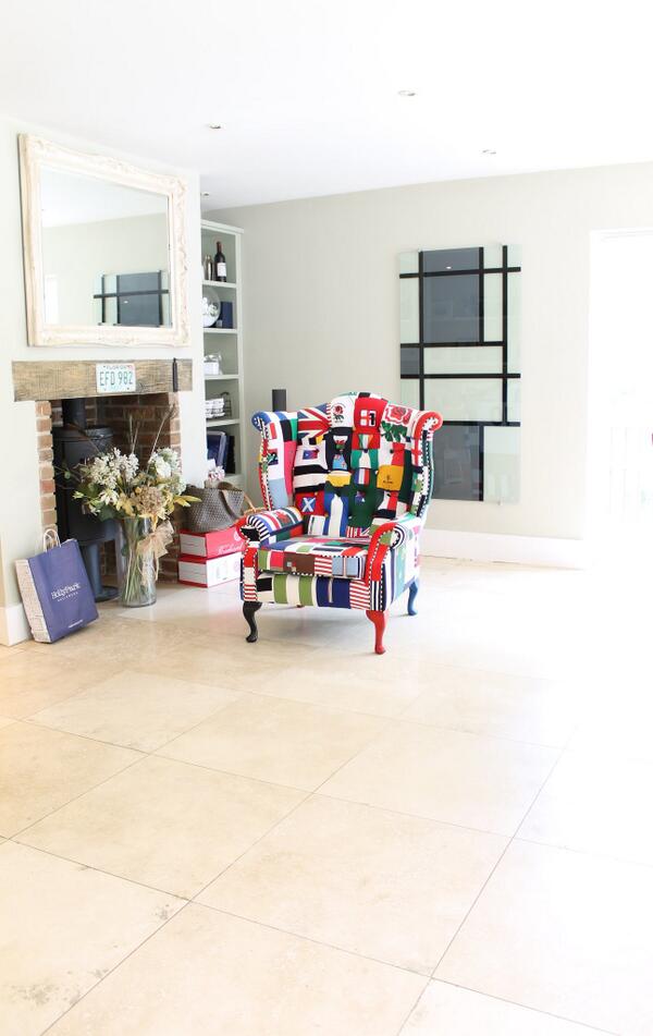 Rugby Chair - As seen on Sky Sports | Kelly Swallow Bespoke Chairs